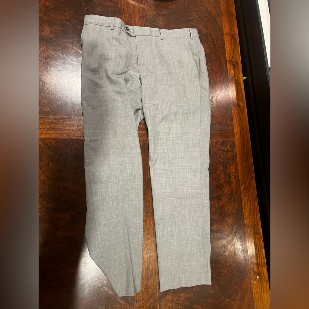 Pal Zileri Gray Men's Pants light wool